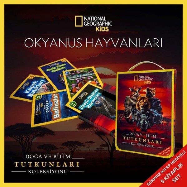 KolektifÇocuk Bilim KitaplarıNational Geographic Kids - Okyanus Hayvanları Seti - 5 Kitap Takım - Doğa ve Bilim Tutkunları Koleks