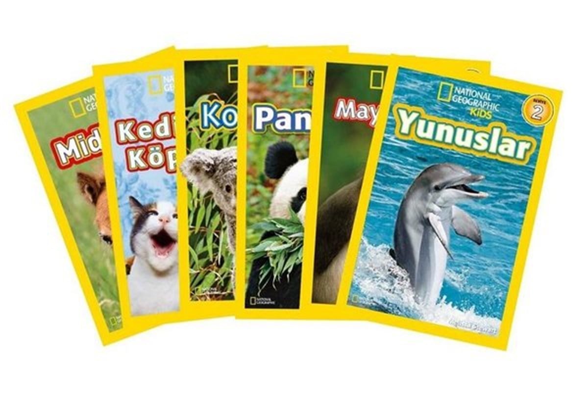 KolektifÇocuk Bilim KitaplarıNational Geographic Kids-Sevimli Hayvanlar Seti-6 Kitap Takım
