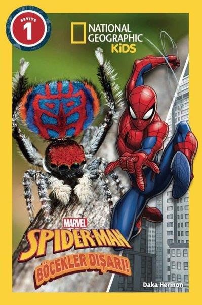 Daka HermonÇocuk Bilim KitaplarıNational Geopraphic Kids - Marvel Spider-Man Böcekler Dışarı! Seviye 1