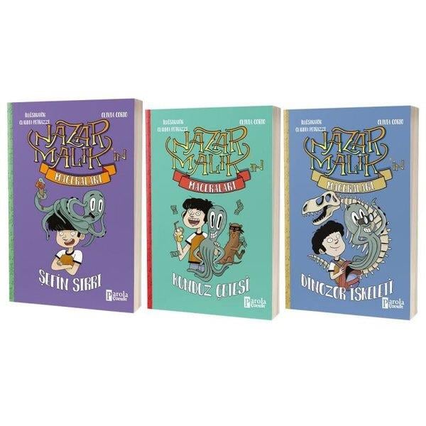 Olivia CorioFantastik / Bilim KurguNazar Malik Serisi Seti - 3 Kitap Takım