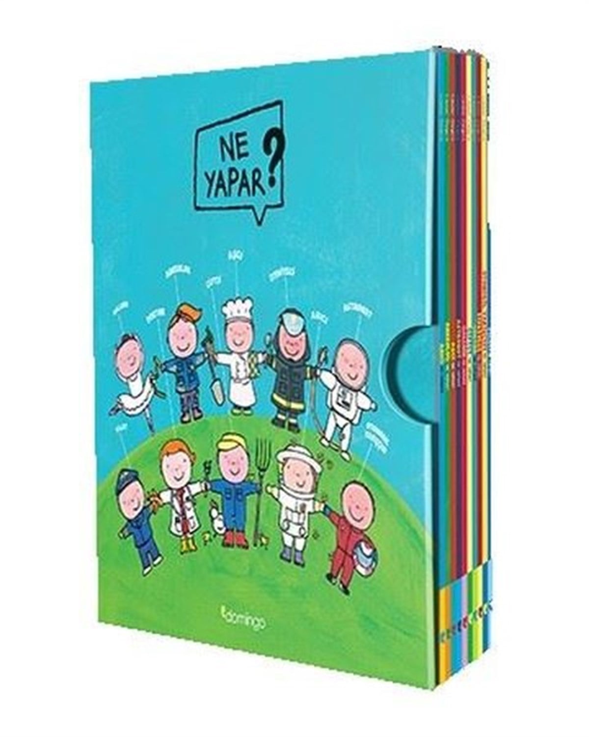 Liesbet SlegersOkul Öncesi Masal KitaplarıNe Yapar? Serisi Seti - Kutulu - 10 Kitap Takım