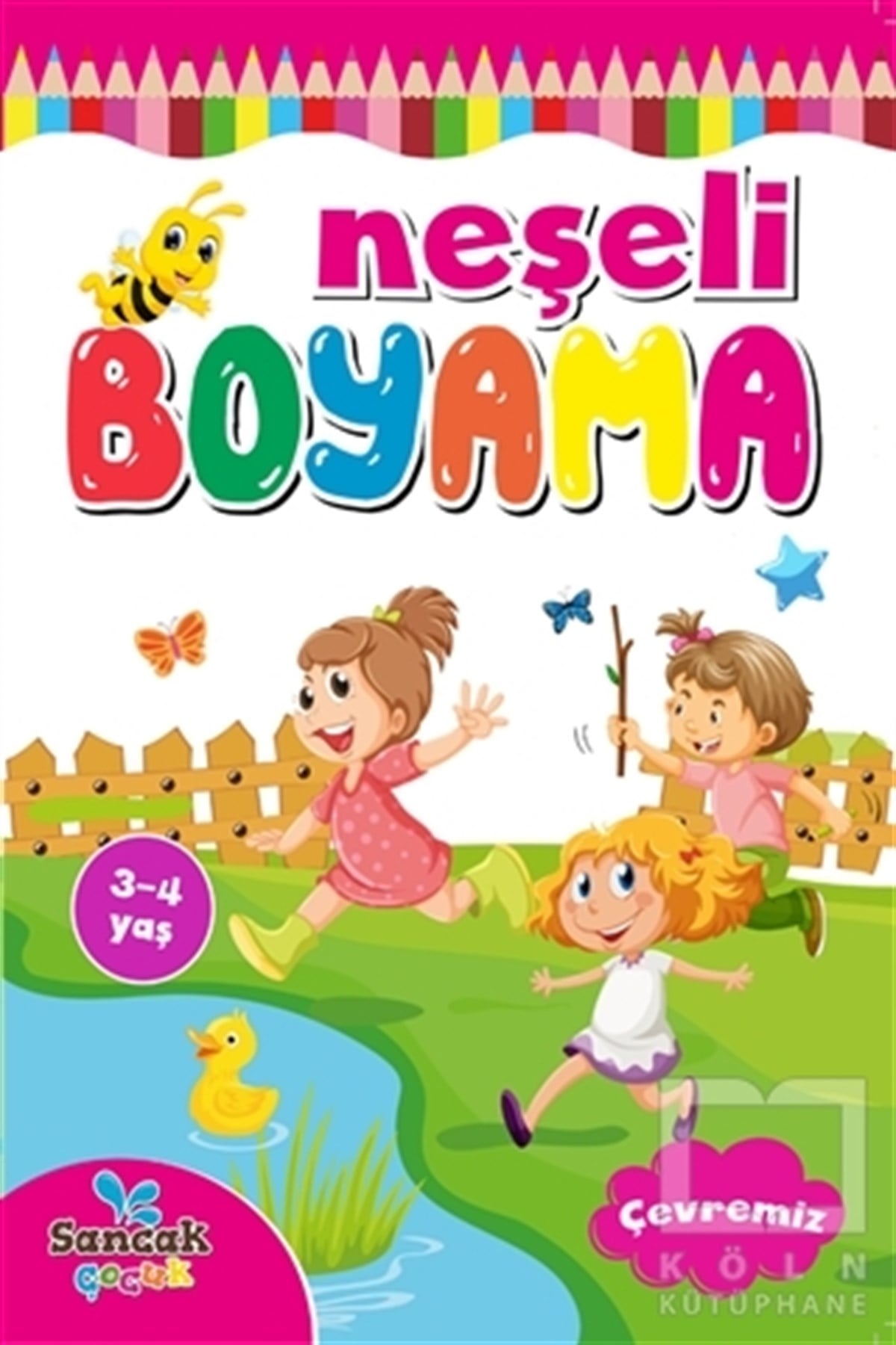 Fatıma Gülbahar KaracaBoyama KitaplarıNeşeli Boyama - Çevremiz