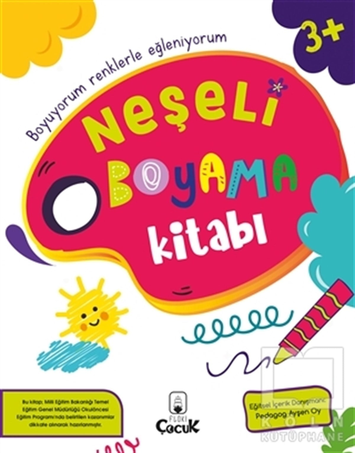 KolektifOkul Öncesi Çocuk KitaplarıNeşeli Boyama Kitabı