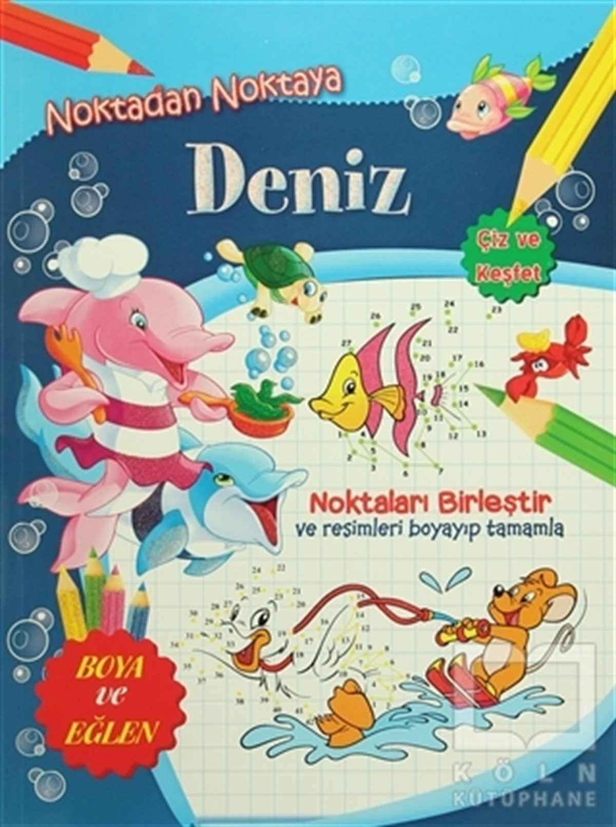 KolektifBoyama KitaplarıNoktadan Noktaya Deniz