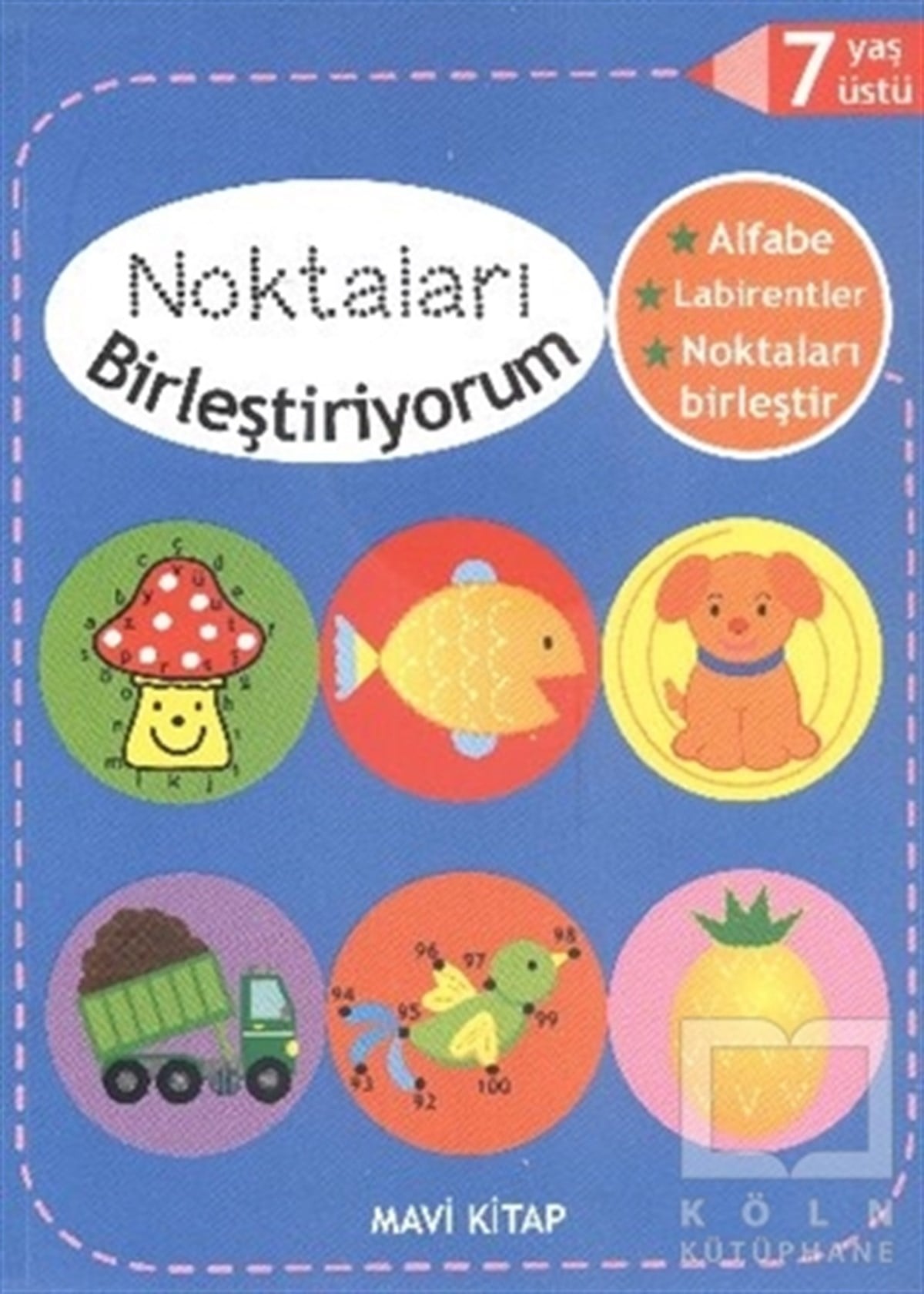 KolektifBilmece, BulmacaNoktaları Birleştiriyorum : Mavi Kitap