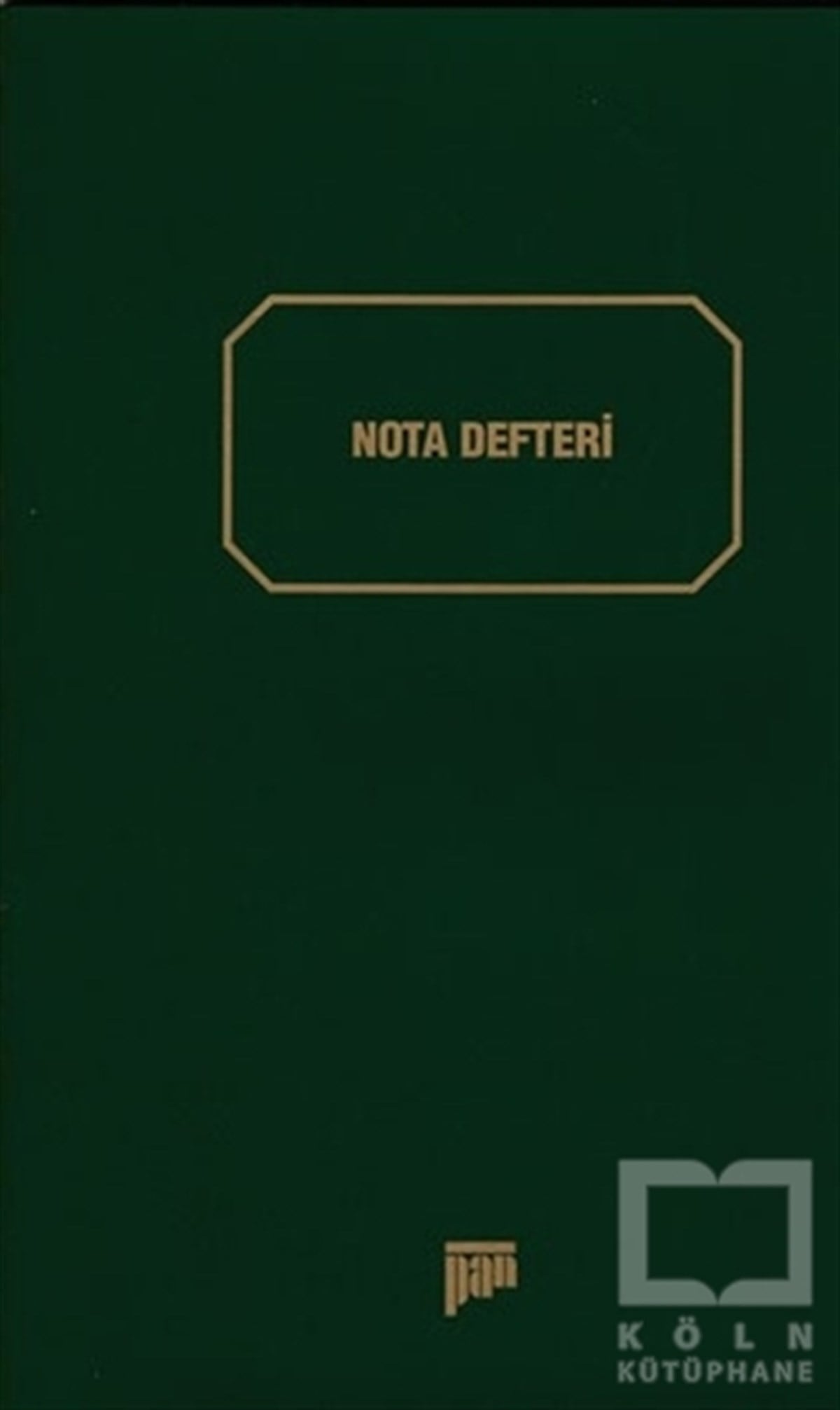 KolektifNota KitaplarıNota Defteri