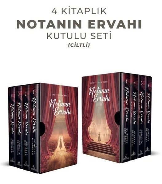 Sümeyye DemirkanTürk RomaniNotanın Ervahı Seti - 4 Kitap Takım Kutulu