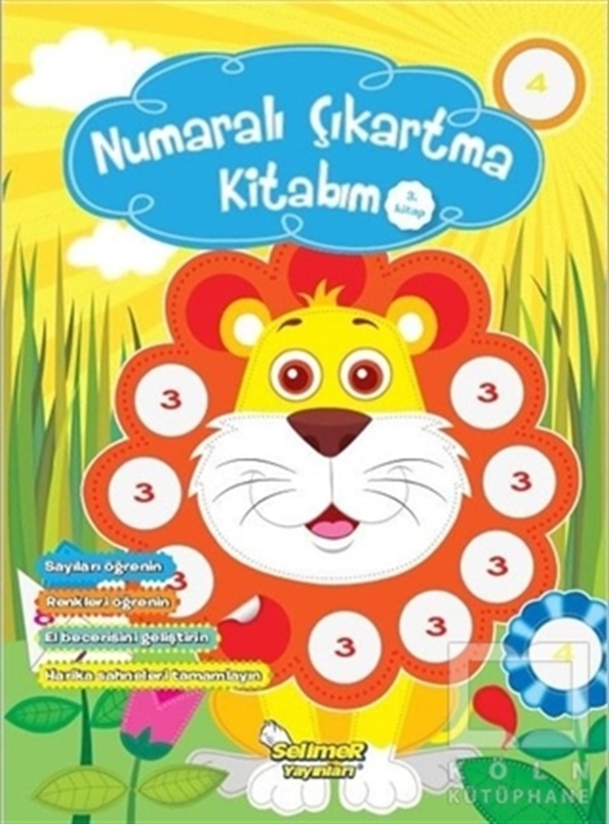 KolektifÇıkartmalı KitaplarNumaralı Çıkartma Kitabım 3. Kitap