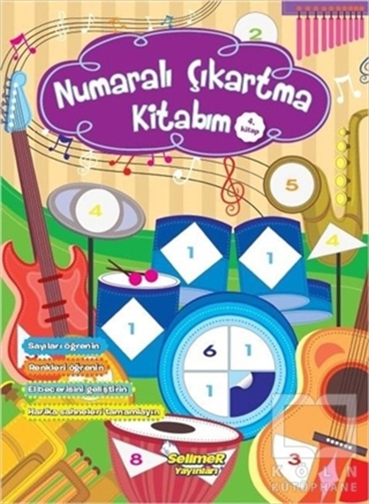 KolektifÇıkartmalı KitaplarNumaralı Çıkartma Kitabım 4. Kitap