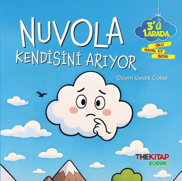 Özlem Gedik ÇalışırEgitim Etkinlik KitaplariNuvola Kendisini Arıyor - 3'ü 1 Arada