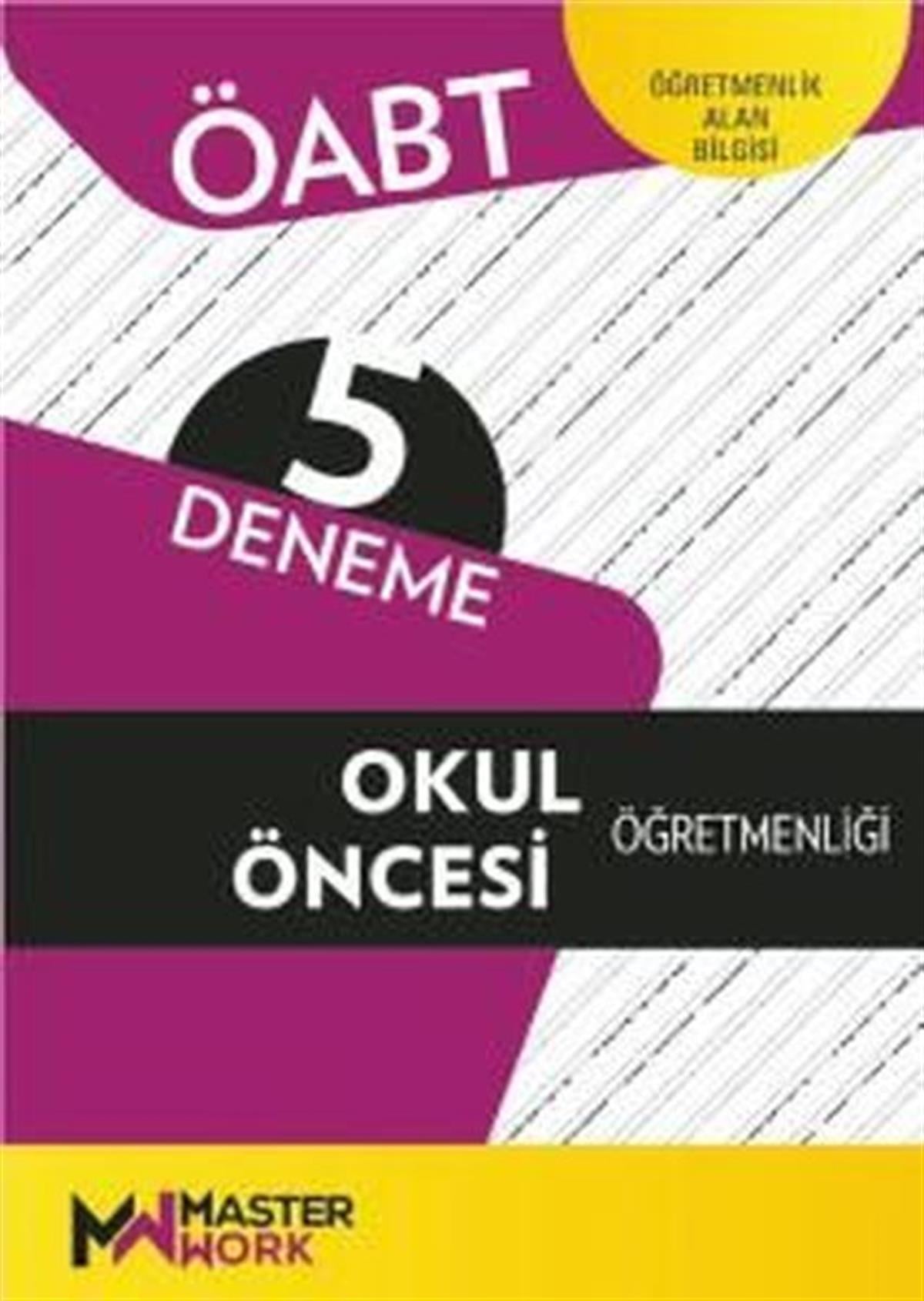 KolektifKPSS Deneme Sinavi - Yaprak TestÖABT Okul Öncesi Öğretmenliği - 5 Deneme