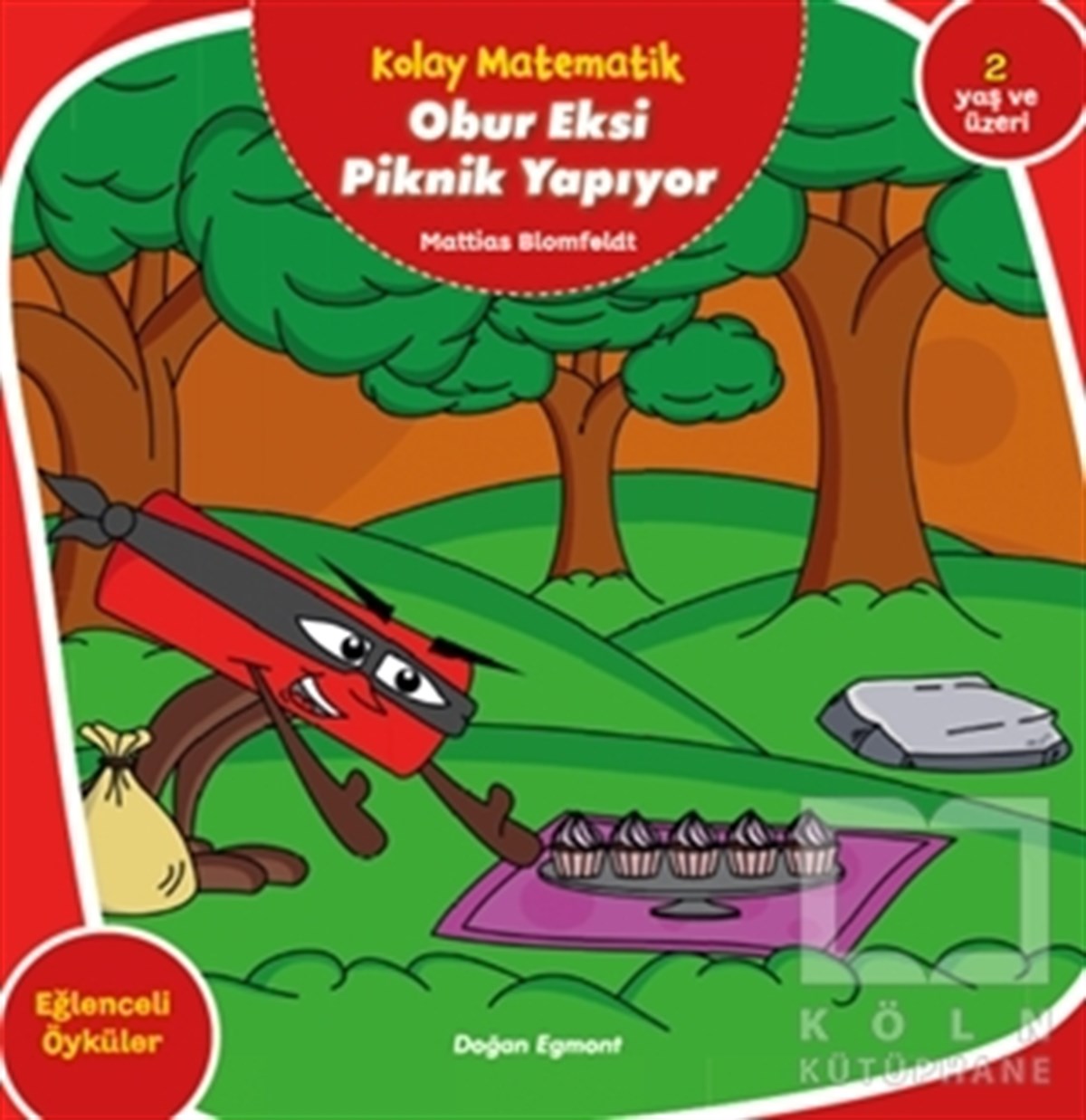 Mattias BlomfeldtZeka Gelişimi KitaplarıObur Eksi Piknik Yapıyor - Kolay Matematik