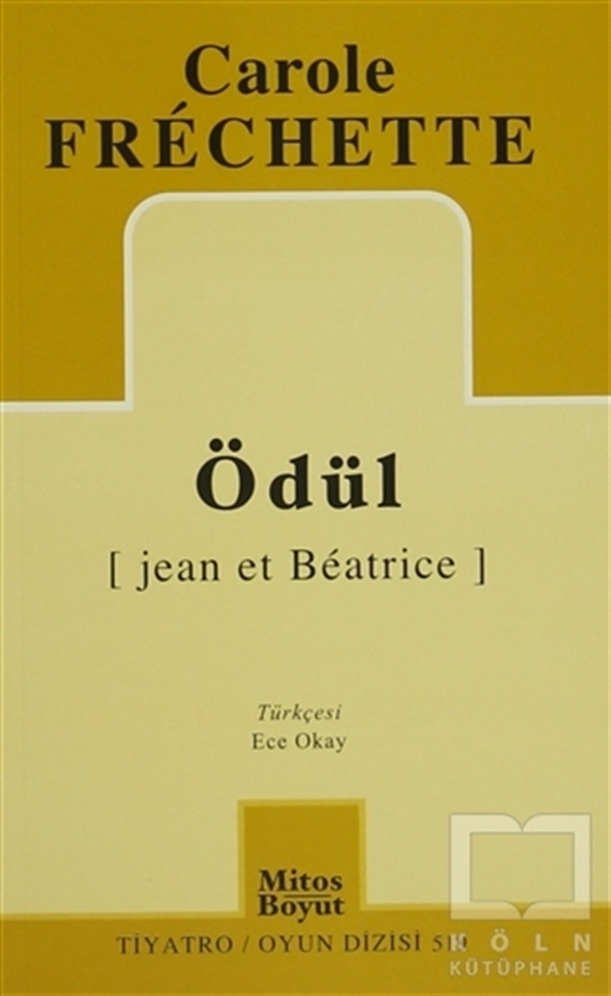 Carole FrechetteSenaryoÖdül