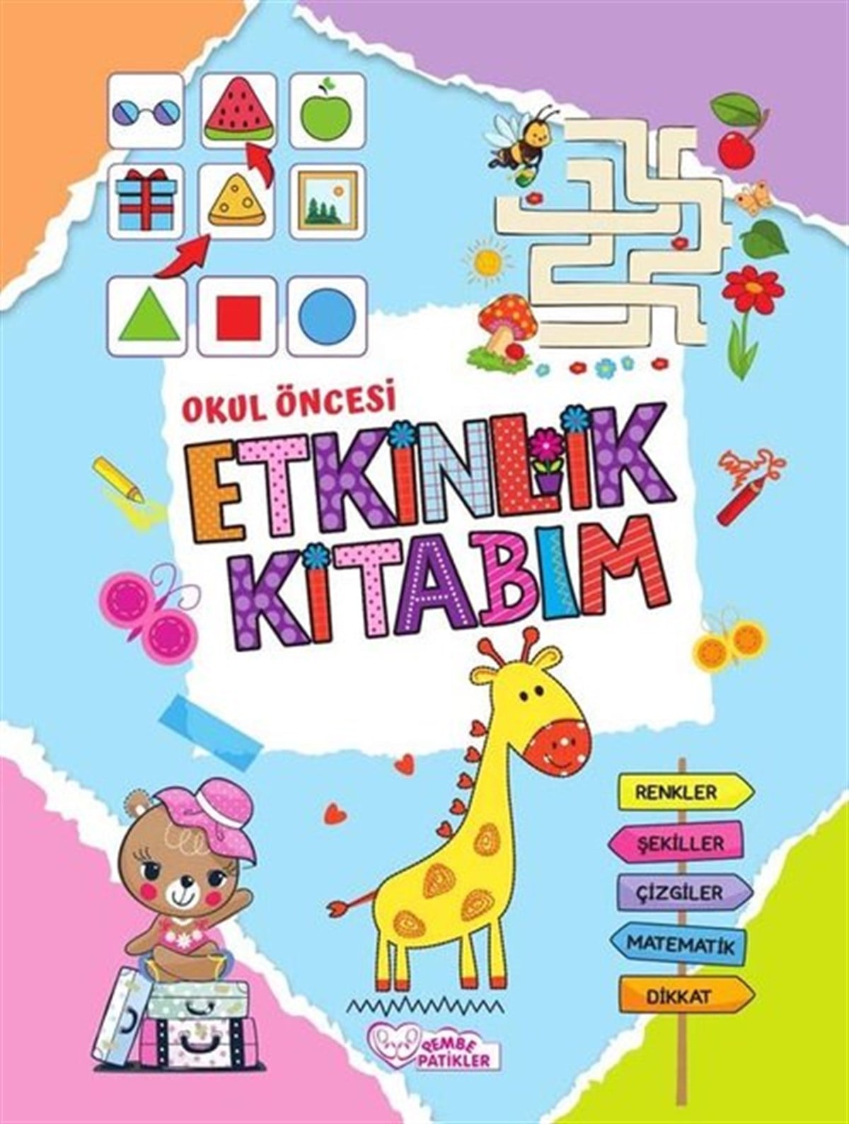 Füsun Necmiye KayaEgitim Etkinlik KitaplariOkul öncesi Etkinlik Kitabım - Robotik Kodlama ve Dikkat Geliştirme - Çift Taraflı Kitap