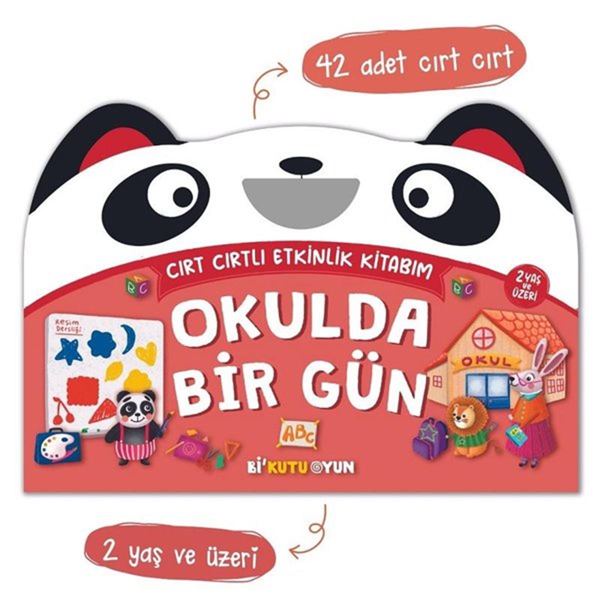 Ayşenur K. PeltekEgitim Etkinlik KitaplariOkulda Bir Gün - Cırt Cırtlı Etkinlik Kitabım