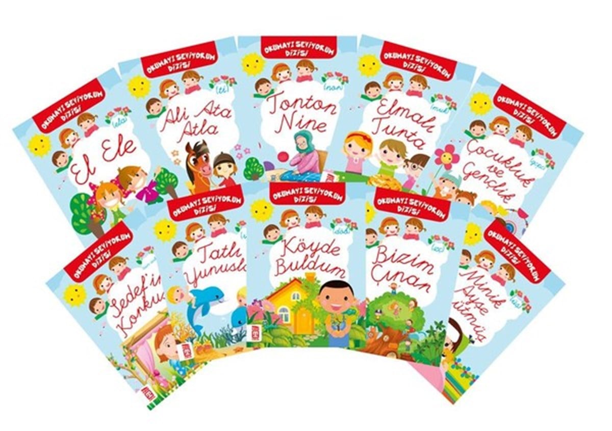 Celal AkbaşÇocuk Masal KitaplarıOkumayı Seviyorum Elat Serisi 10 Kitap Takım