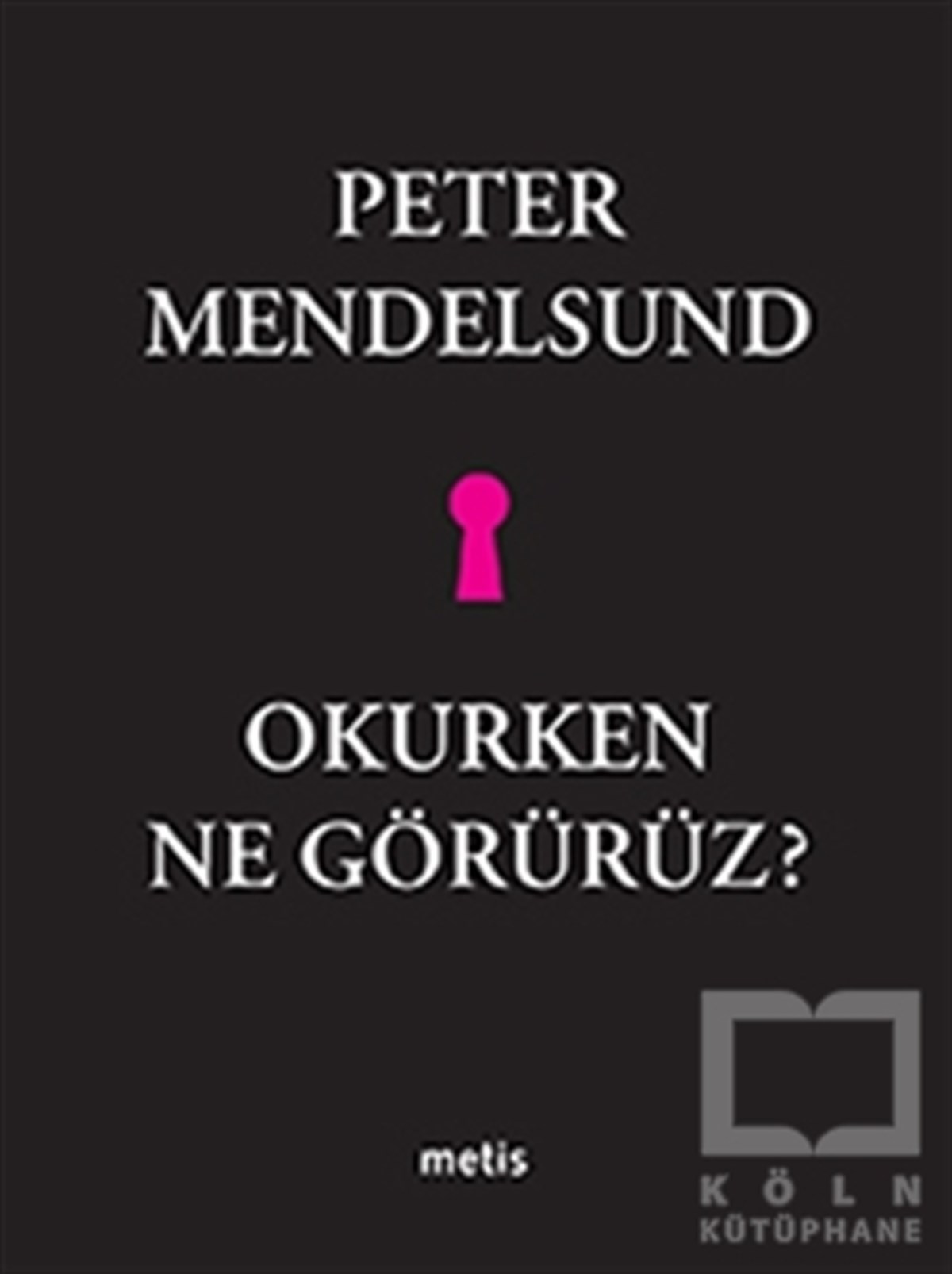 Peter MendelsundDenemeOkurken Ne Görürüz?