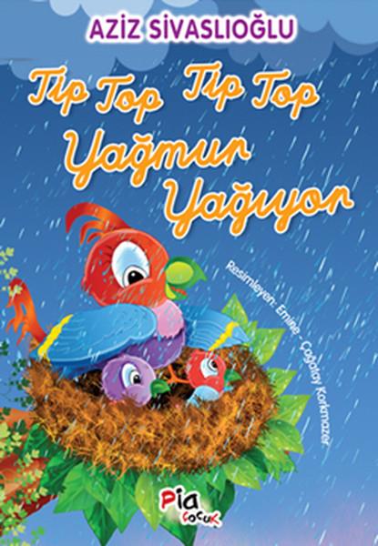 Aziz SivaslıoğluÇocuk Masal KitaplarıOkuyan Kedi Diz 1-Tip Top Tıp Top Yağmur Yağıyor (El Yazısı)