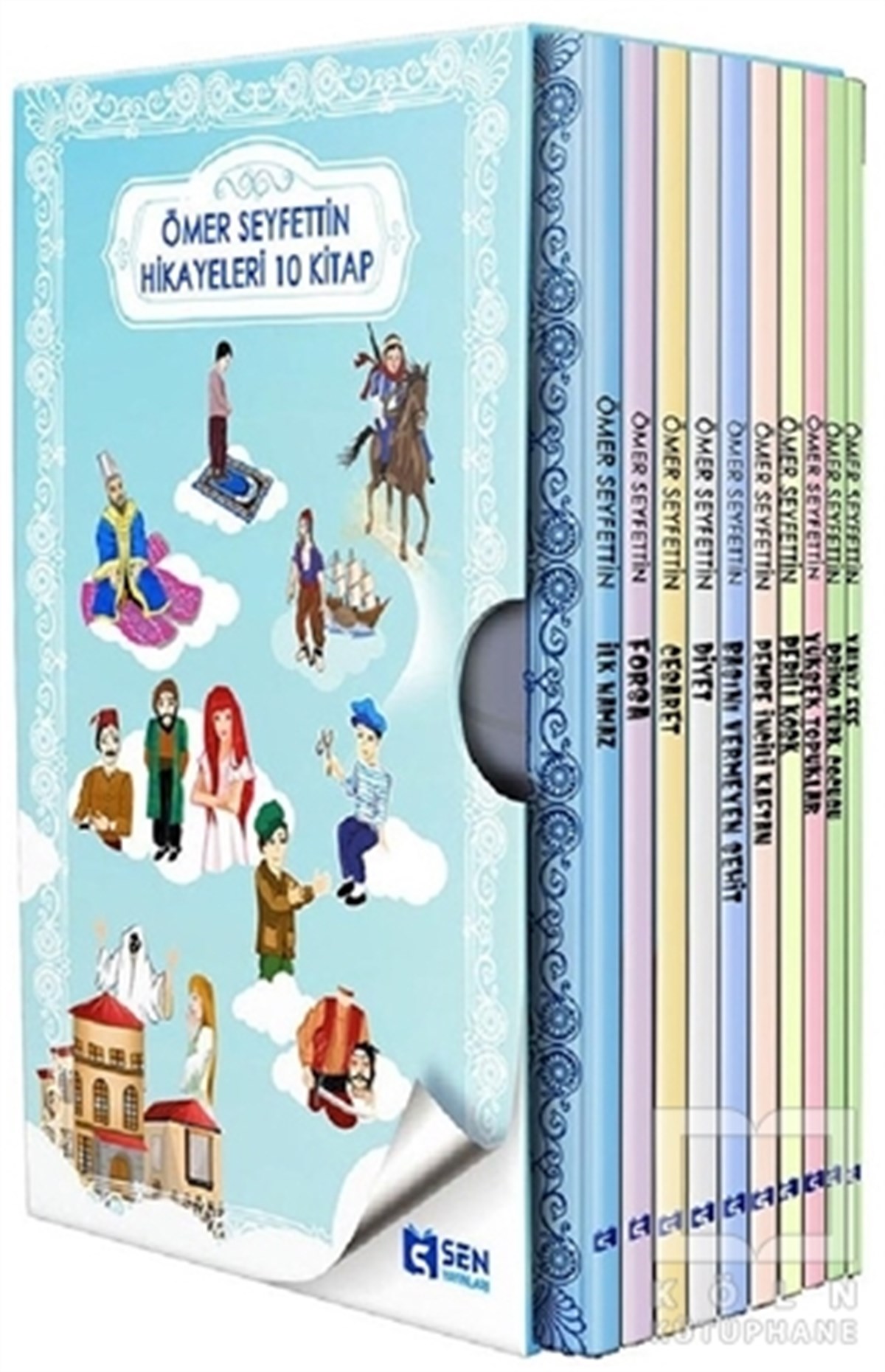 Ömer SeyfettinÇocuk Hikaye KitaplarıÖmer Seyfettin Hikayeleri (10 Kitap Takım Kutulu)