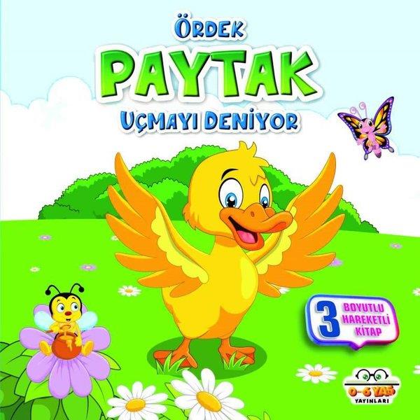 KolektifSesli Görüntülü Çocuk KitaplariÖrdek Paytak Uçmayı Deniyor - 3 Boyutlu Hareketli Kitap