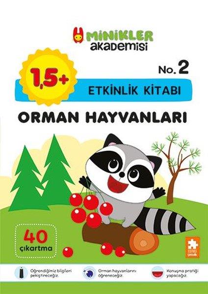 Ilona BakseEgitim Etkinlik KitaplariOrman Hayvanları Etkinlik Kitabı - Minikler Akademisi