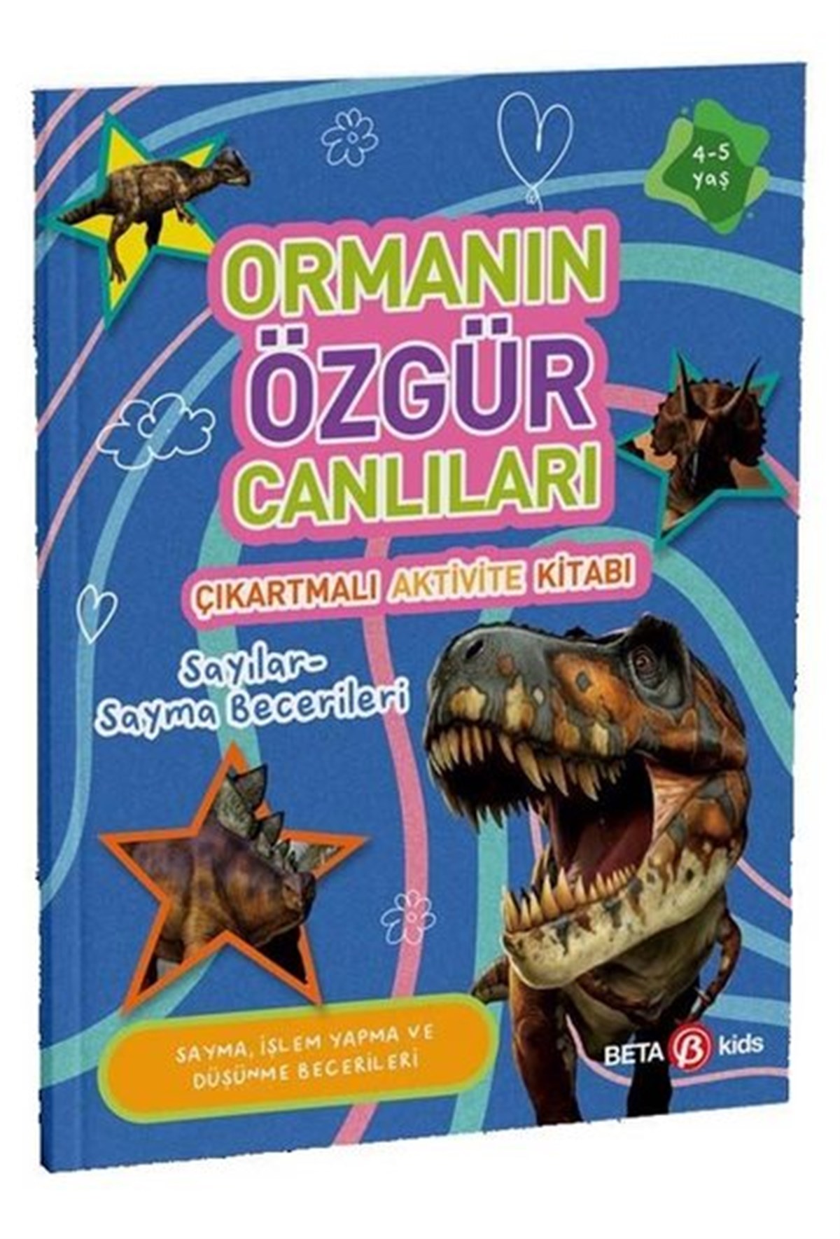 Buket KurtEgitim Etkinlik KitaplariOrmanın Özgür Canlıları - Çıkartmalı Aktivite Kitabı