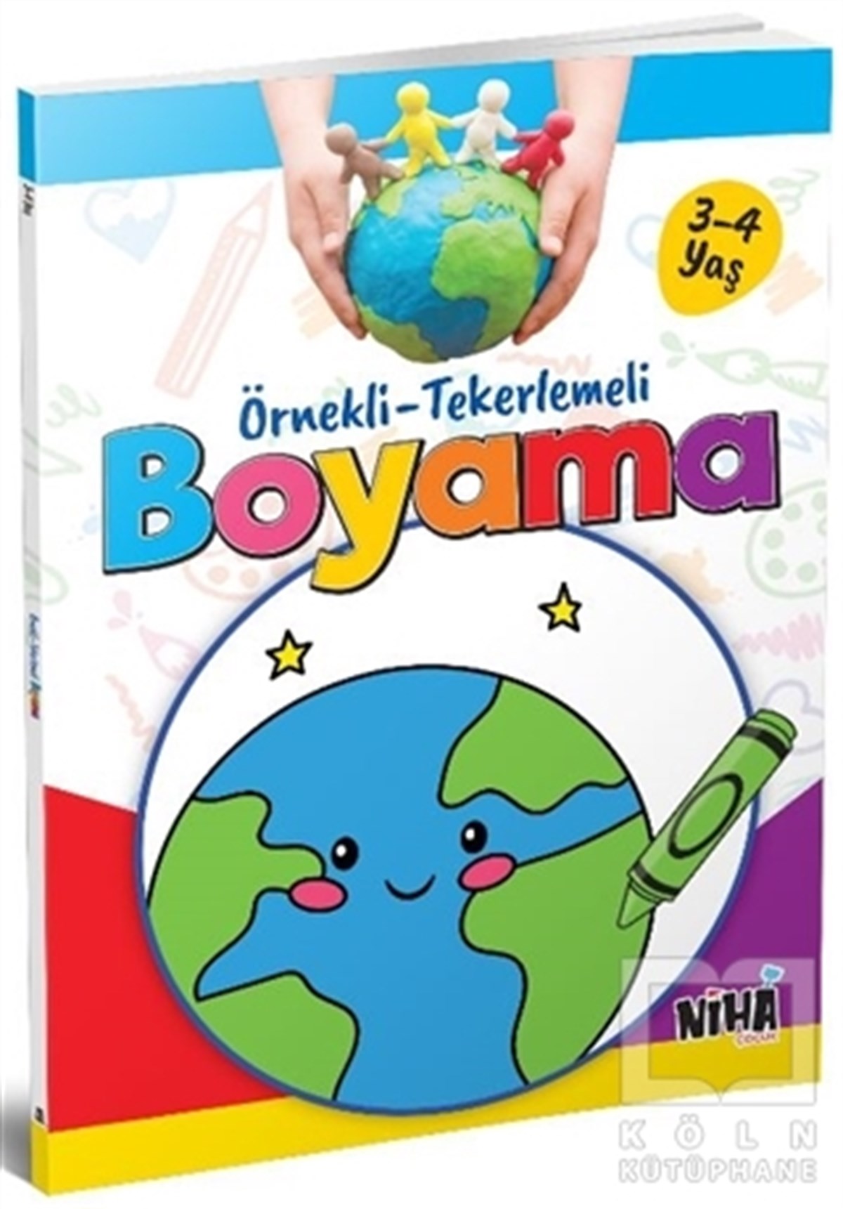 KolektifEtkinlik KitaplarıÖrnekli-Tekerlemeli Boyama (3-4 Yaş)