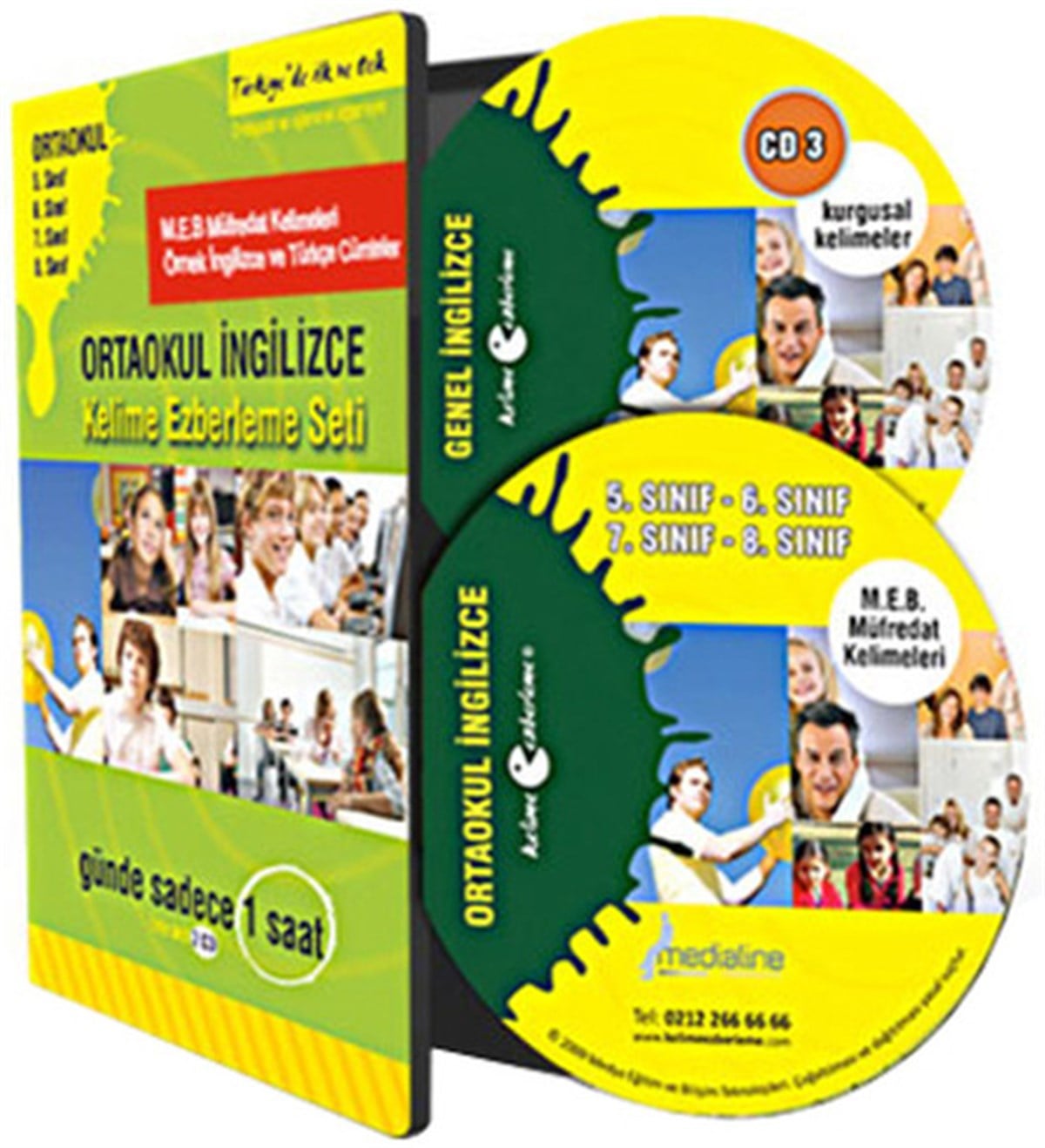 KolektifGrammar and VocabularyOrtaokul İngilizce Kelime Ezberleme Seti