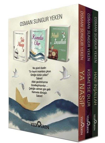 Osman Sungur YekenTürk RomaniOsman Sungur Yeken Seti - Kutulu - 3 Kitap Takım