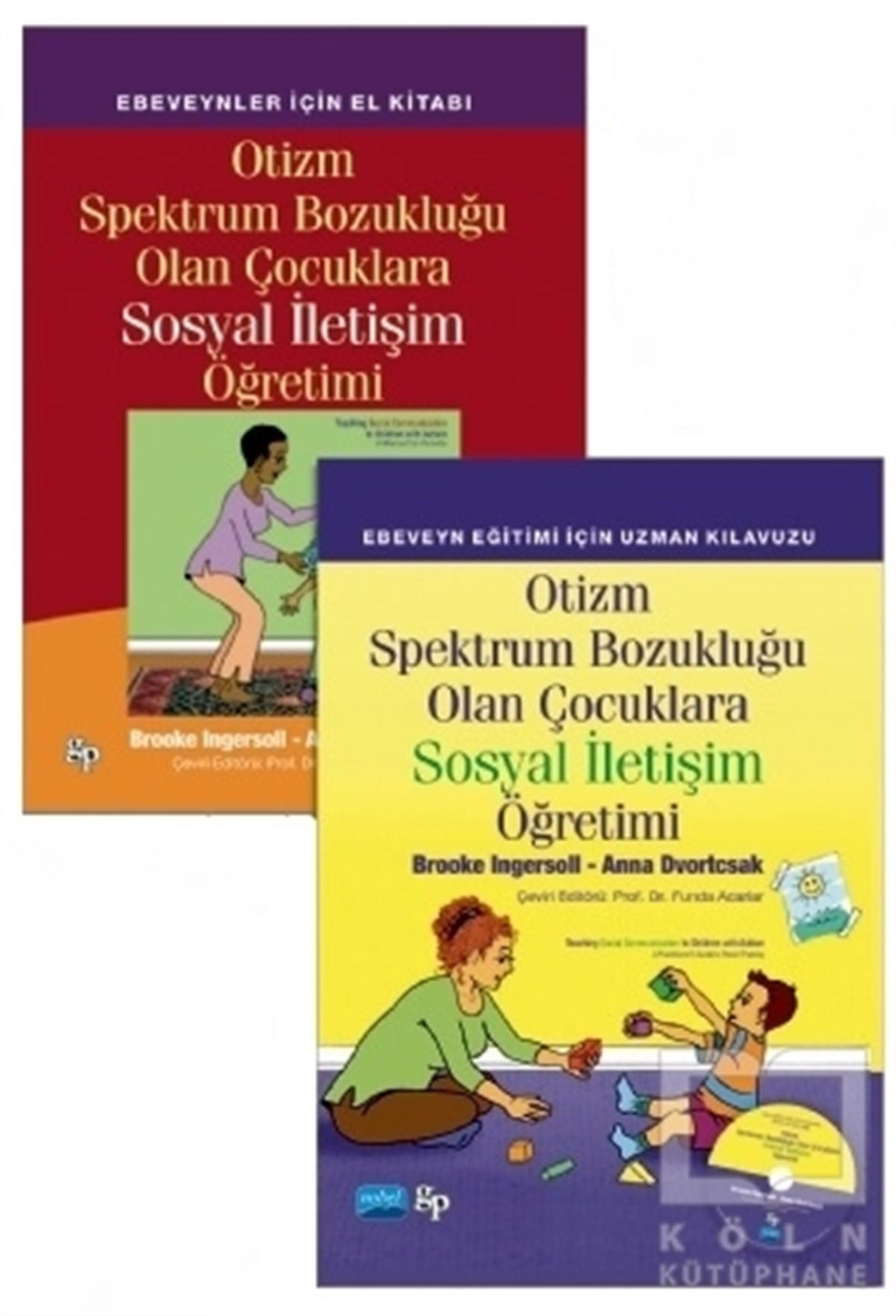 Brooke IngersollEbeveyn KitaplarıOtizm Spektrum Bozukluğu Olan Çocuklara Sosyal İletişim Öğretimi (2 Kitap Takım CD'li)