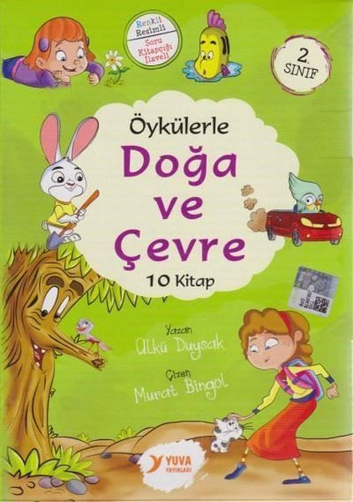 KolektifÇocuk Masal KitaplarıÖykülerle Doğa ve Çevre-10 Kitap Takım