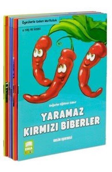 Selin IşıkseliÇocuk Gençlik RomanlarıÖykülerle Gelen Mutluluk Serisi Seti - 6 Yaş ve Üzeri Değerler Eğitimi - 10 Kitap Takım