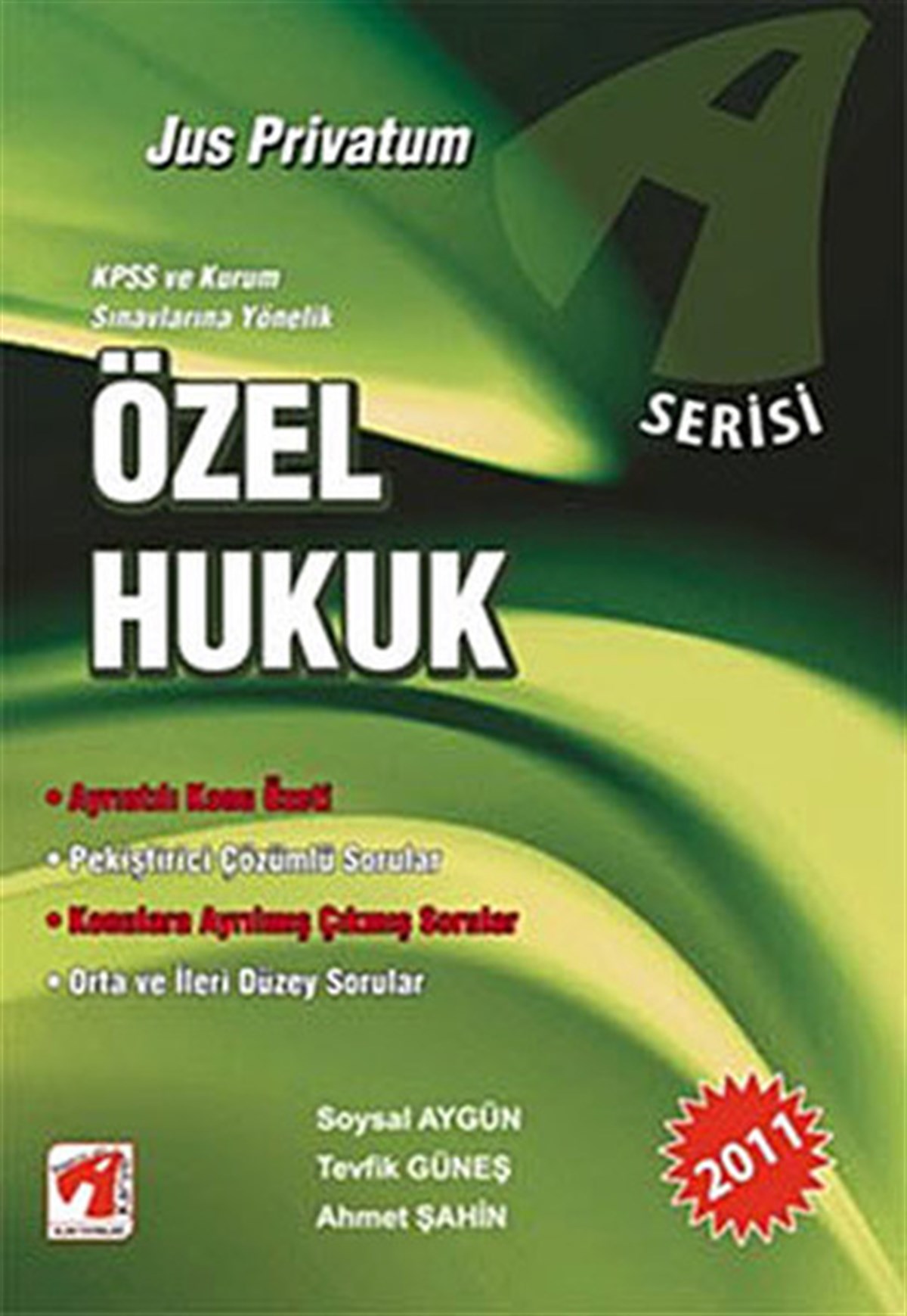 Soysal AygünHukuk Üzerine KitaplarÖzel Hukuk - A Serisi