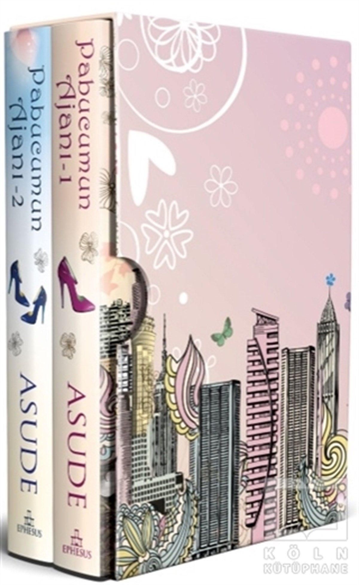 AsudeTürkçe RomanlarPabucumun Ajanı Seti (2 Kitap Takım - Ciltli)