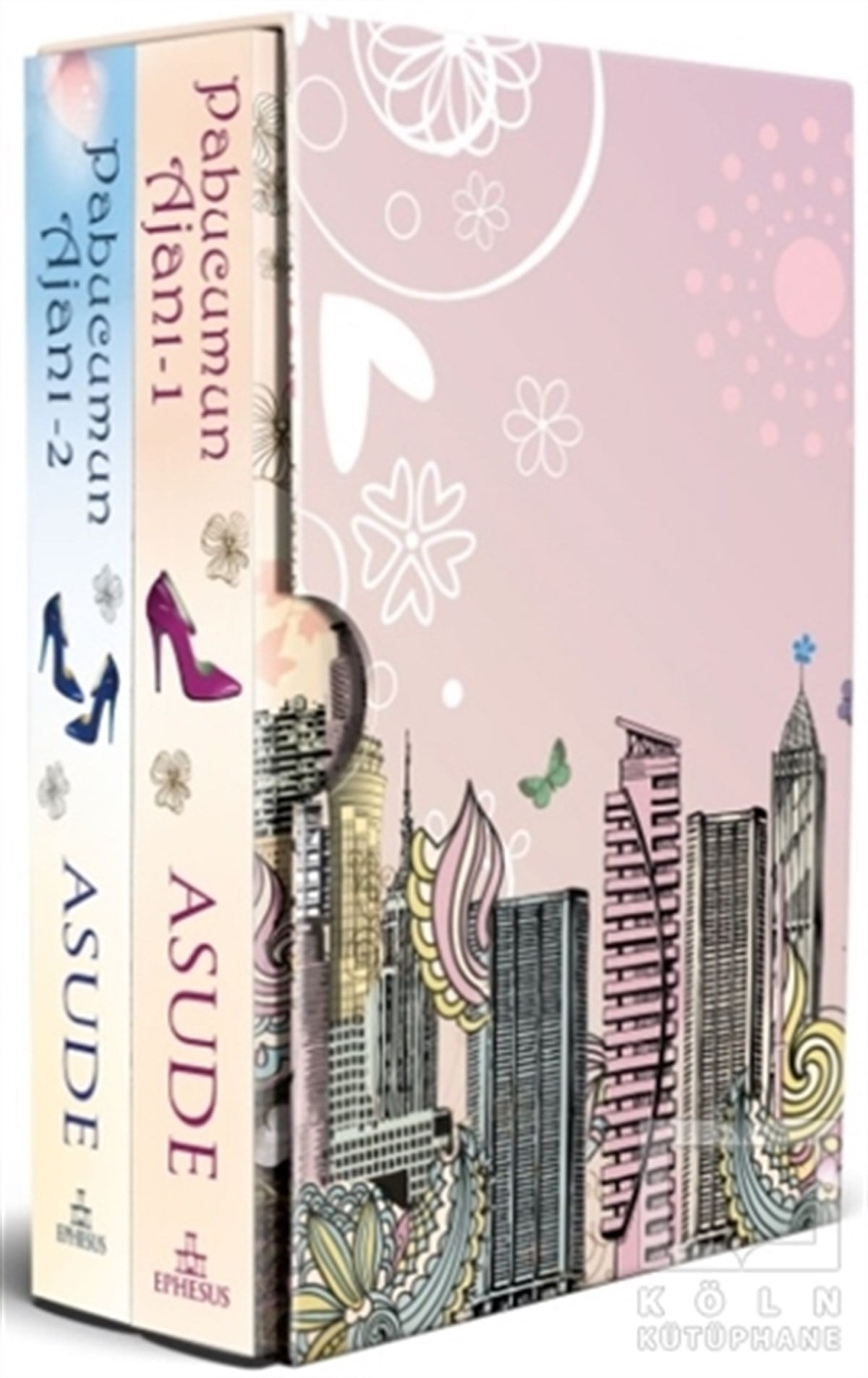 AsudeTürkçe RomanlarPabucumun Ajanı Seti (2 Kitap Takım - Ciltsiz)