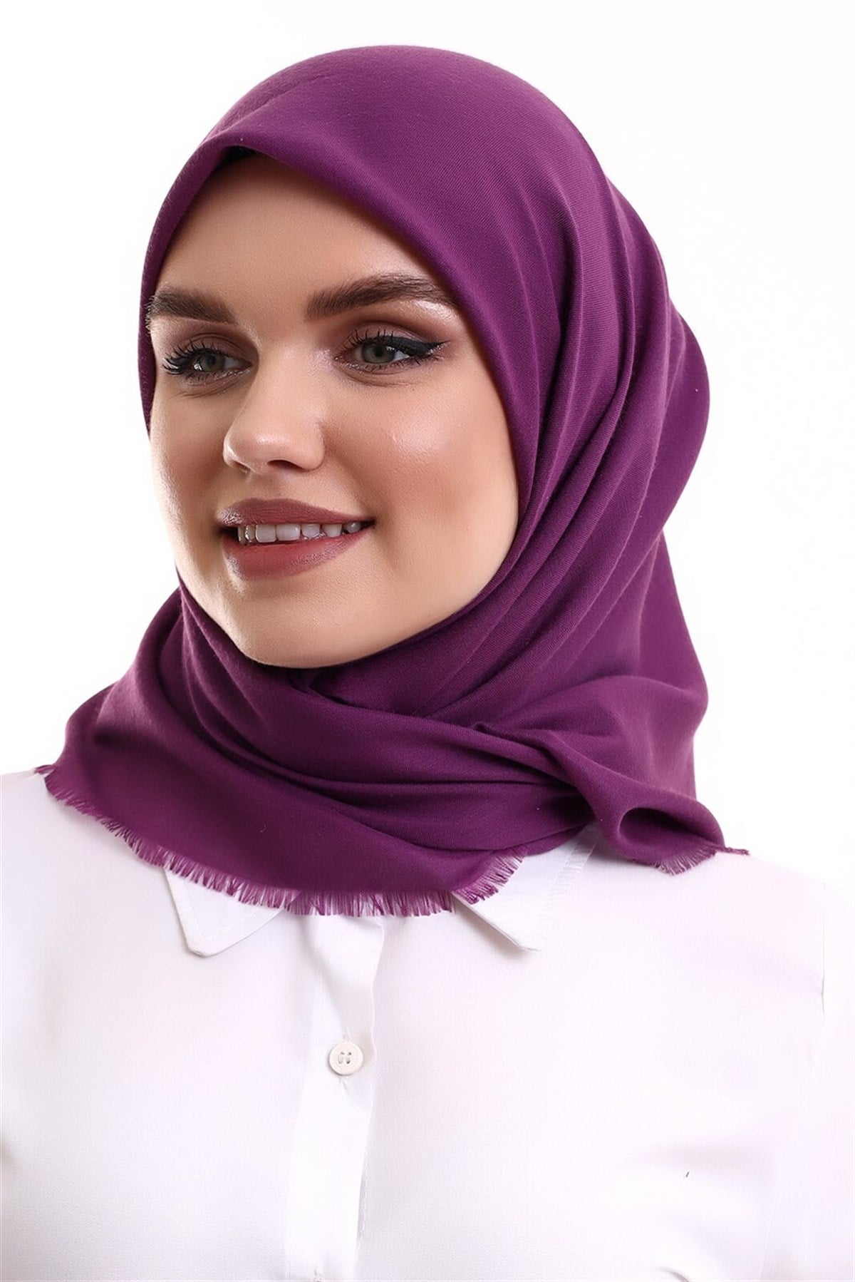 Pamuklu Pano Düz Desensiz Örtü Fuşya