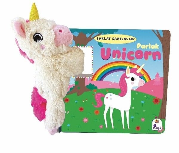 Karen HayesEgitim Etkinlik KitaplariParlak Unicorn - Şaklat Sarılalım (Oyuncaklı Kitap)