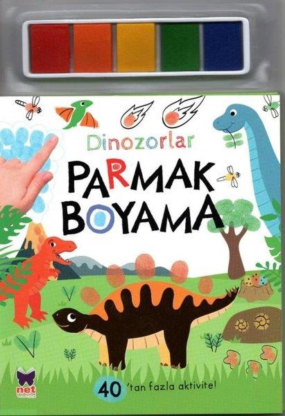 KolektifEgitim Etkinlik KitaplariParmak Boyama - Dinozorlar