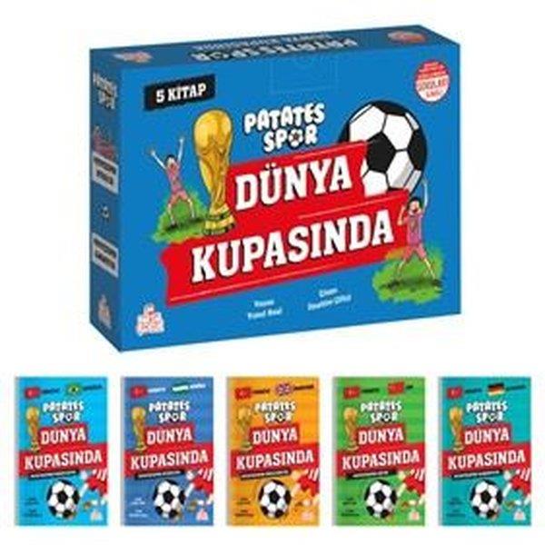 Yusuf AsalÇocuk Gençlik RomanlarıPatates Spor Dünya Kupasında Set+Soru Kitapçığı - 5 Kitap Takım