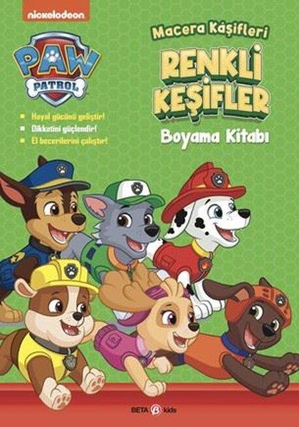 KolektifEgitim Etkinlik KitaplariPaw Patrol - Macera Kaşifleri Renkli Keşifler Boyama Kitabı