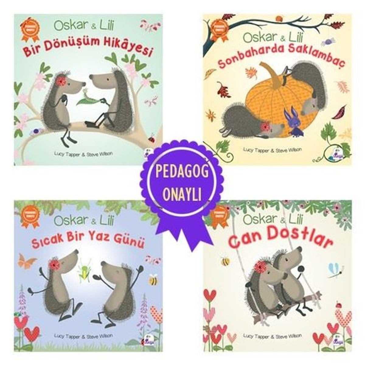 KolektifEgitim Etkinlik KitaplariPedagog Onaylı Hikayeler Set 3 - 4 Kitap Takım