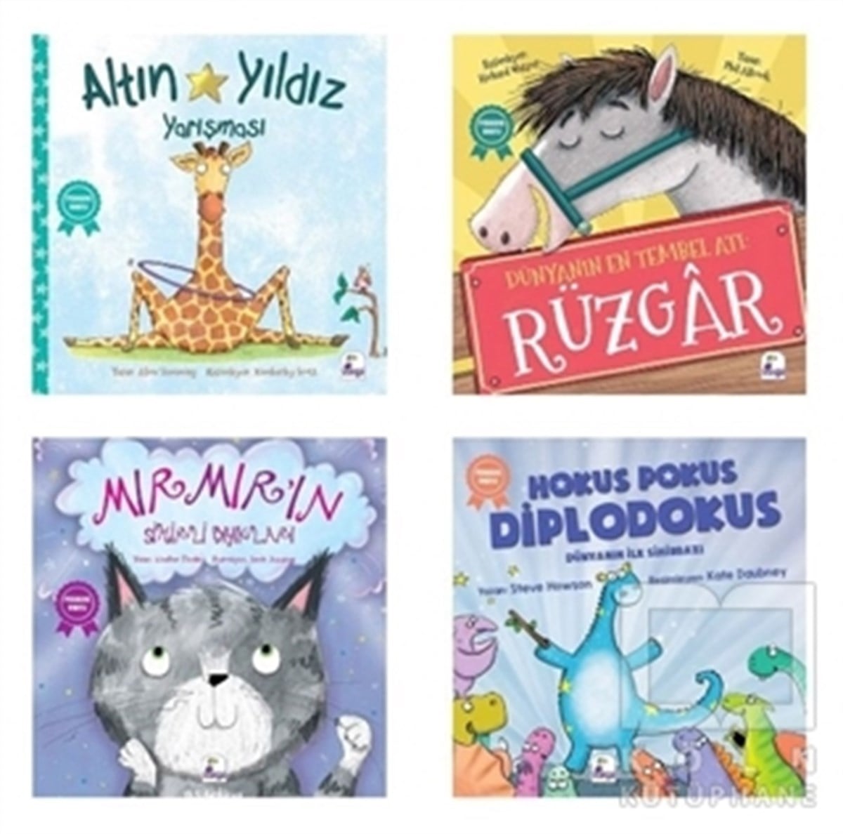 Alice HemmingOkul Öncesi Resimli KitaplarPedagog Onaylı Uyku Vakti Hikayeleri Seti - 1 (4 Kitap Takım)