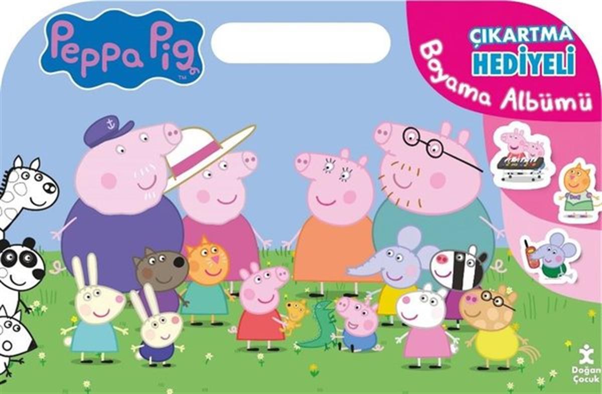 KolektifEgitim Etkinlik KitaplariPeppa Pig - Çıkartma Hediyeli Boyama Albümü