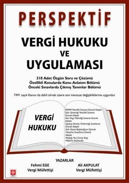 Ali AkpulatHukuk Üzerine KitaplarPerspektif Vergi Hukuku ve Uygulaması