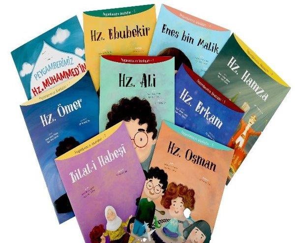 Amine Kevser KaracaIslami Çocuk KitaplariPeygamberimizin Arkadaşları Seti - 9 Kitap Takım