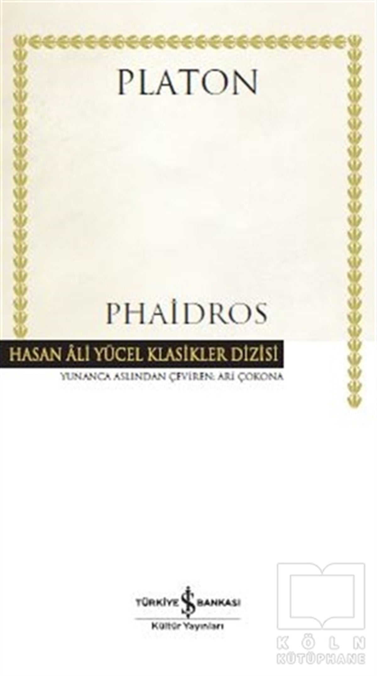 Platon (Eflatun)DüşüncePhaidros (Ciltli)
