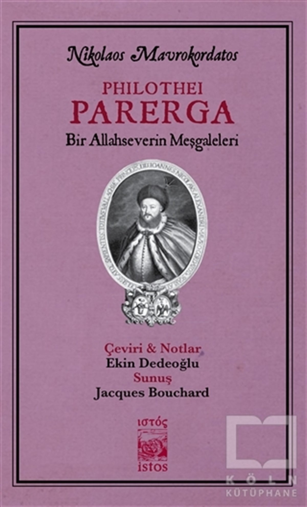 Nikolaos MavrokordatosRomanPhilothei Parerga
