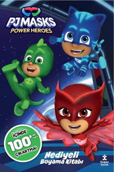 KolektifEgitim Etkinlik KitaplariPjmasks Power Heroes - Hediyeli Boyama Kitabı - İçinde 100'den Fazla Çıkartma