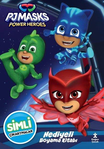 KolektifEgitim Etkinlik KitaplariPjmasks Power Heroes - Simli ve Hediyeli Boyama Kitabı
