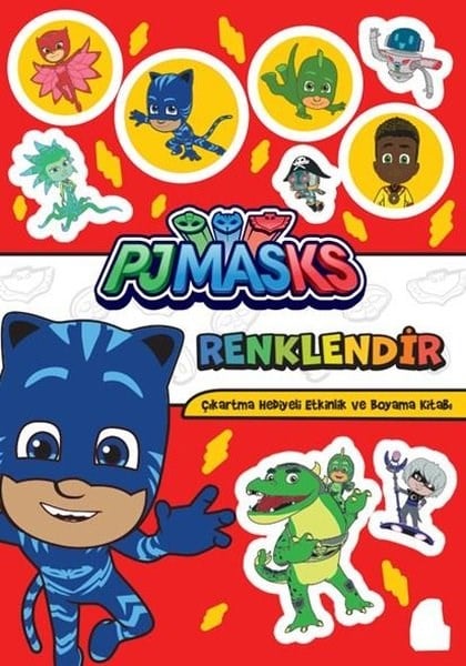 KolektifEgitim Etkinlik KitaplariPjmasks - Renklendir Boyama Kitabı